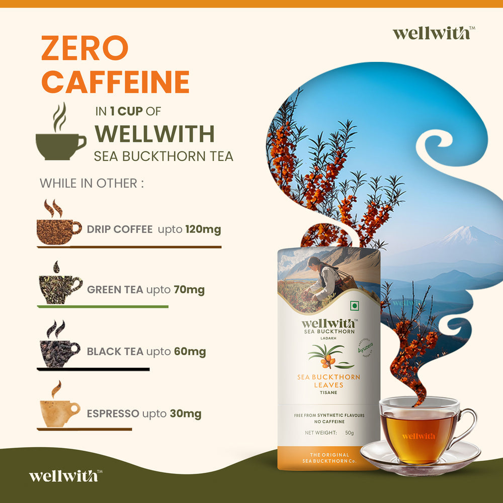 SEA BUCKTHORN LEAF TEA 50GM