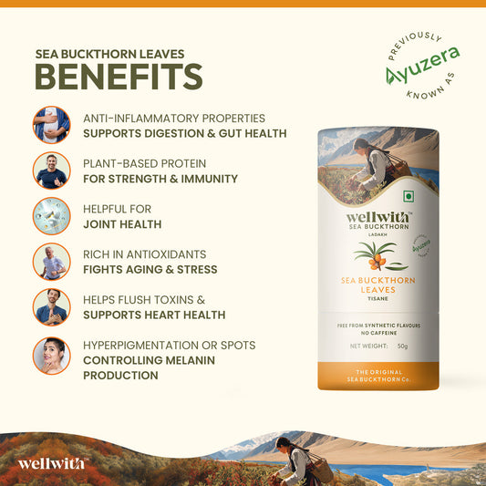 SEA BUCKTHORN LEAF TEA 50GM