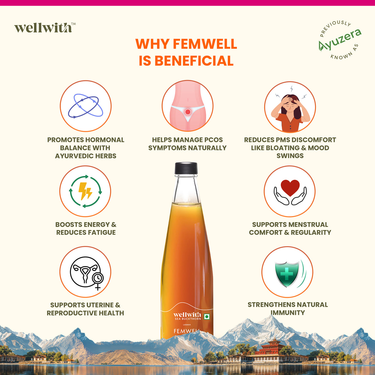 SEA BUCKTHORN FEMWELL 300ML