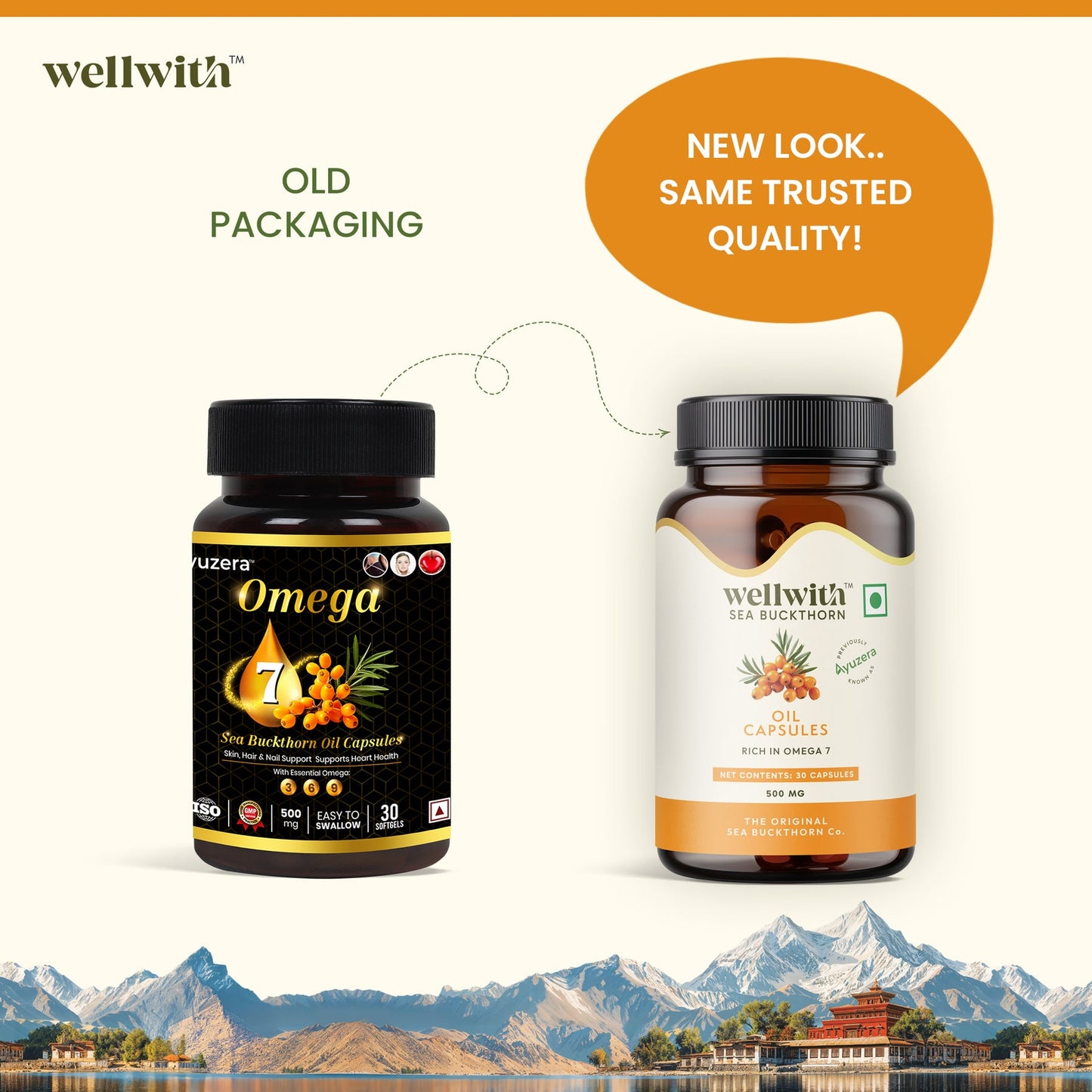SEA BUCKTHORN OIL CAPSULES (30 CAPSULES)