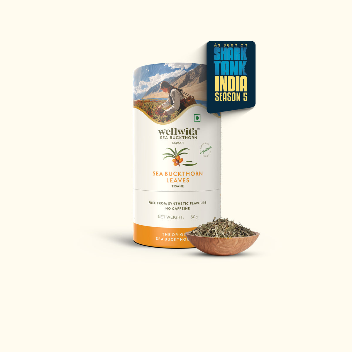 SEA BUCKTHORN LEAF TEA 50GM