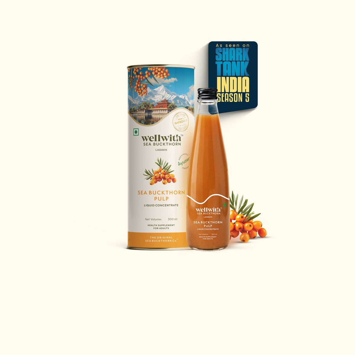 SEA BUCKTHORN JUICE (PULP) 300ml